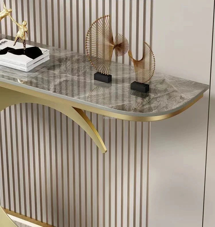 Slate Hallway, Porch Iron Console Table