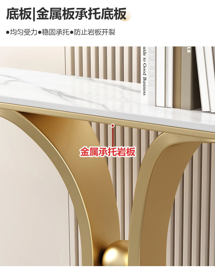 Hallway Lobby Marble Console Table