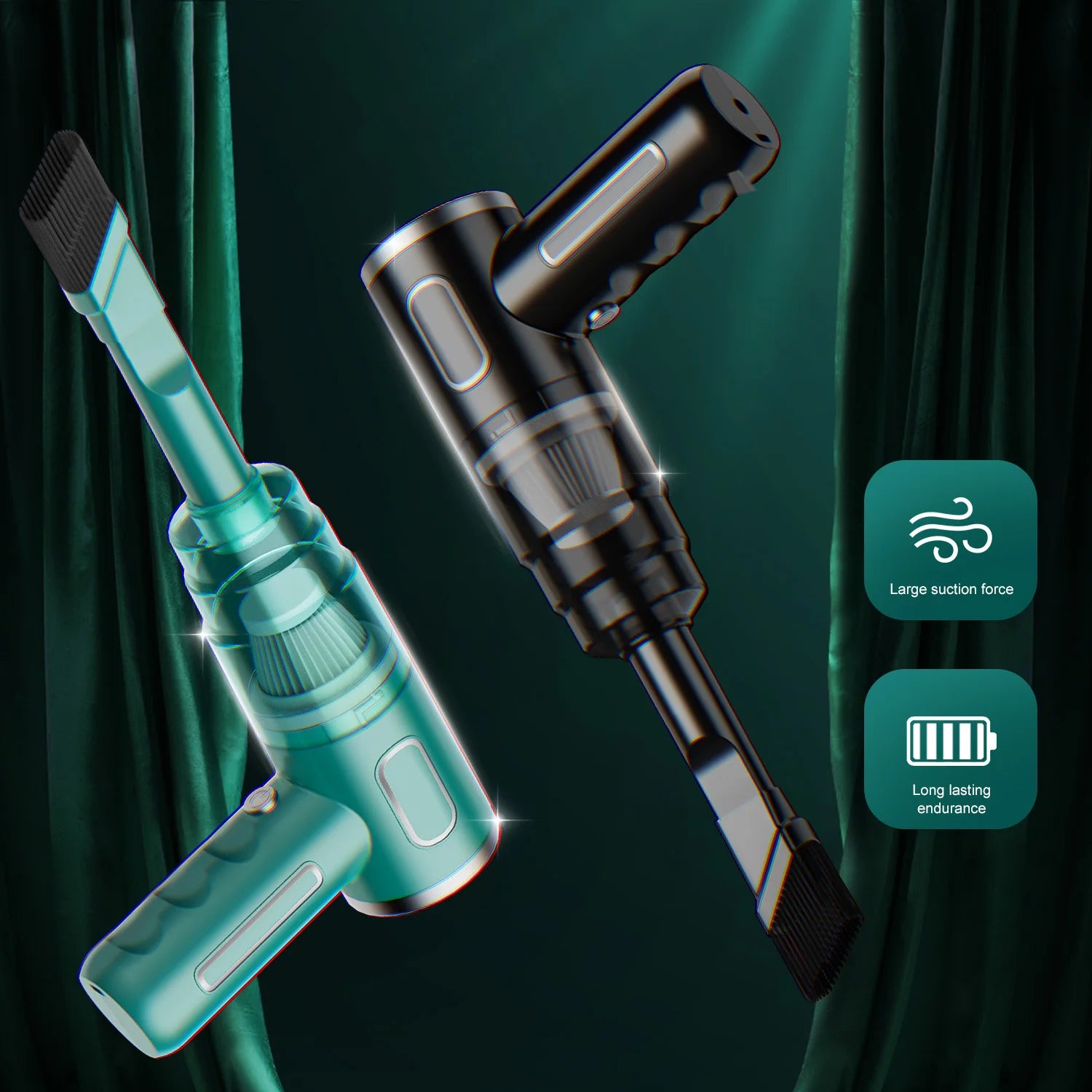 Portable Powerful Wireless Vacuum Mini Cleaning Machine