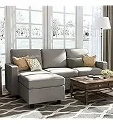 L Shaped Couch with Reversible Chaise.