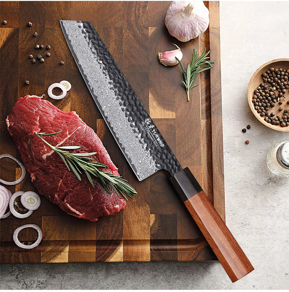 8.2-inch Japanese Chef Knife Handmade Damascus Steel