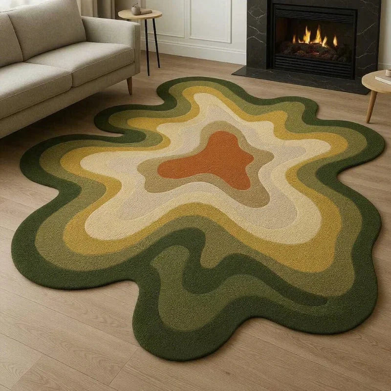 Various Color, Size Abstract Art Carpets