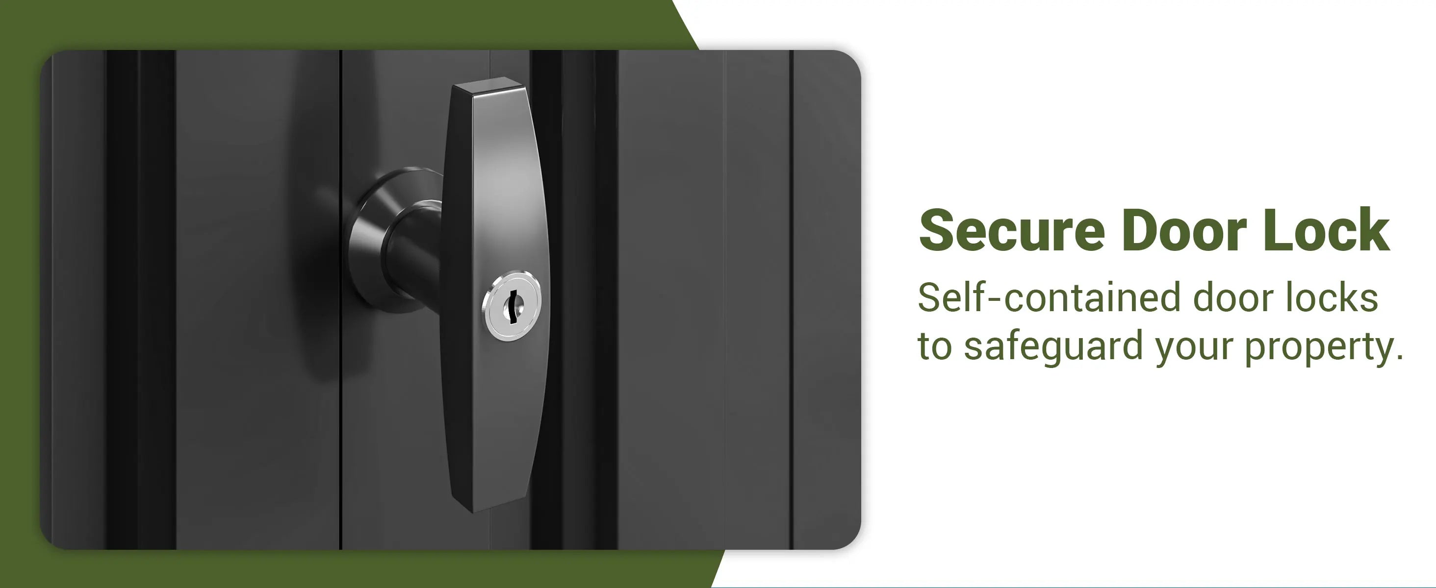 10x10~12x18FT Outdoor Metal Storage Shed w/ Lockable Door