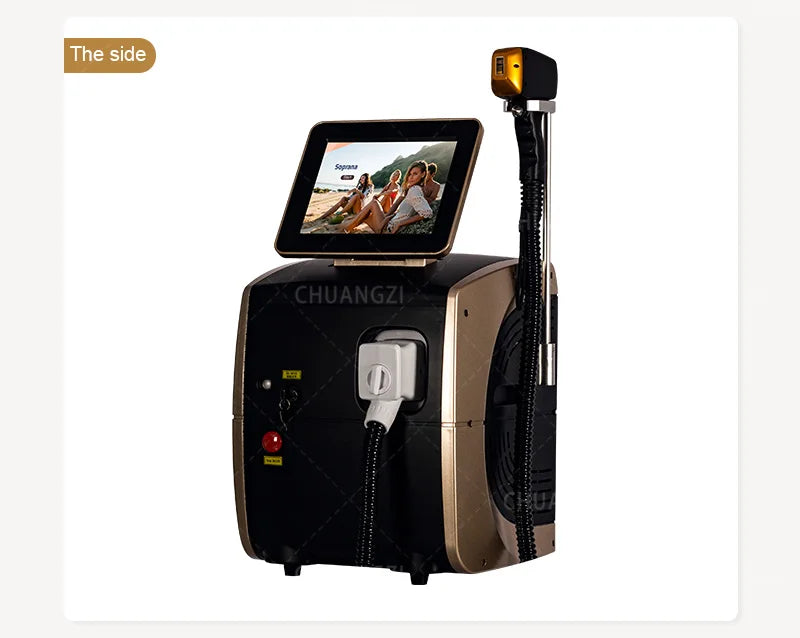 Ice Titanium Laser Hair Removal Machine, Permanent Removal