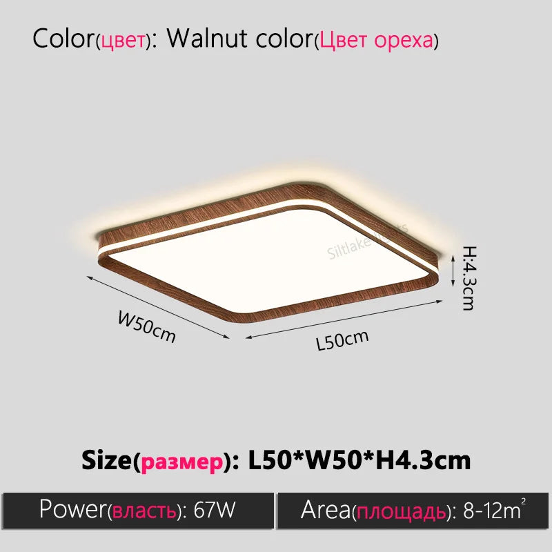 LED modern simple room light, high-end, ultra-thin