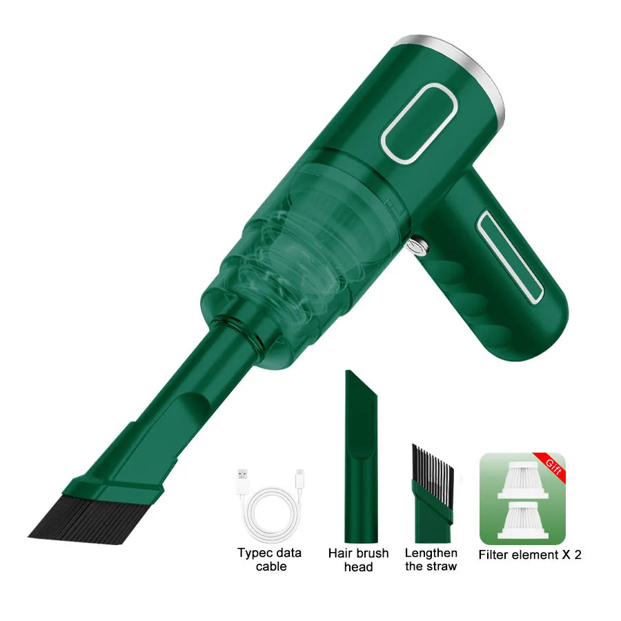 Portable Powerful Wireless Vacuum Mini Cleaning Machine