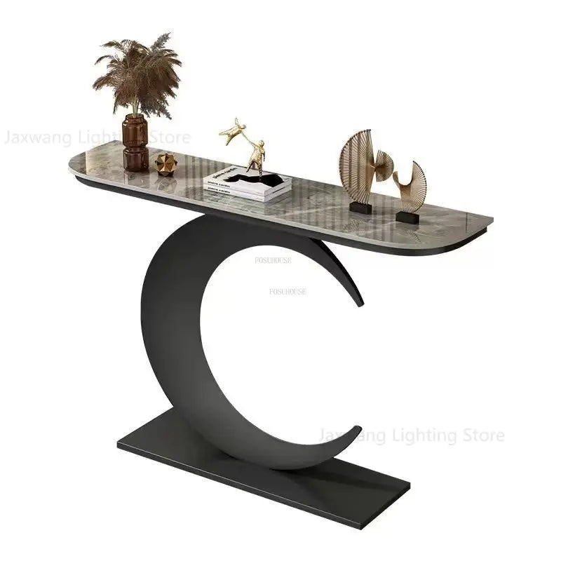 Slate Hallway, Porch Iron Console Table