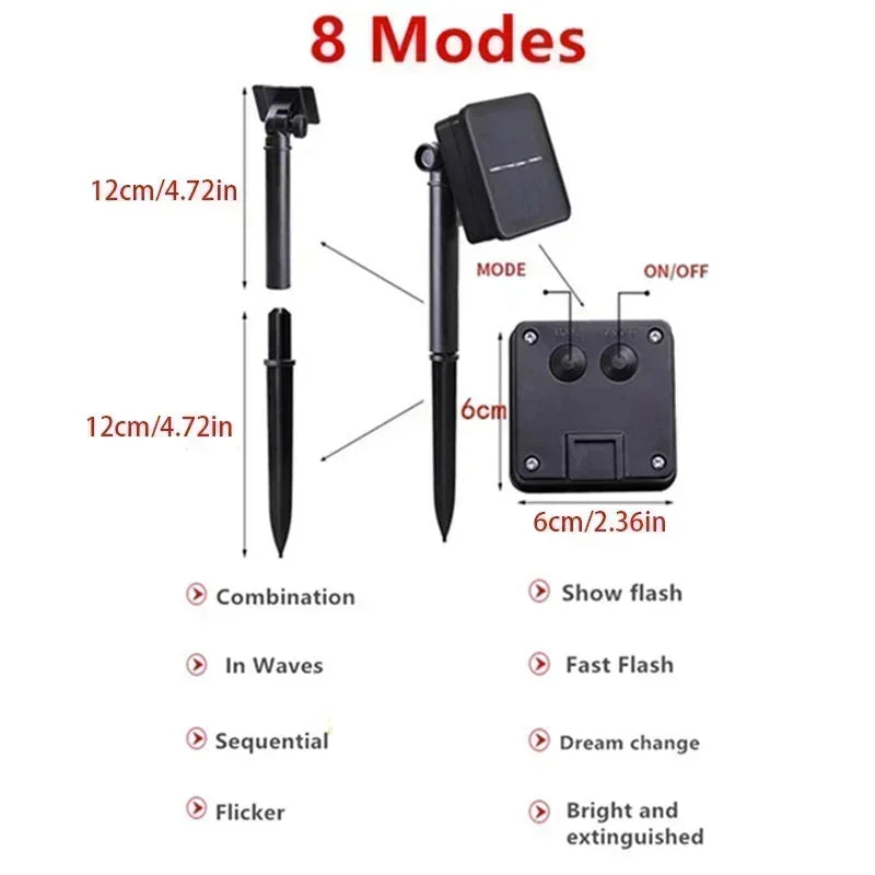 Solar LED Cherry Blossom Light String