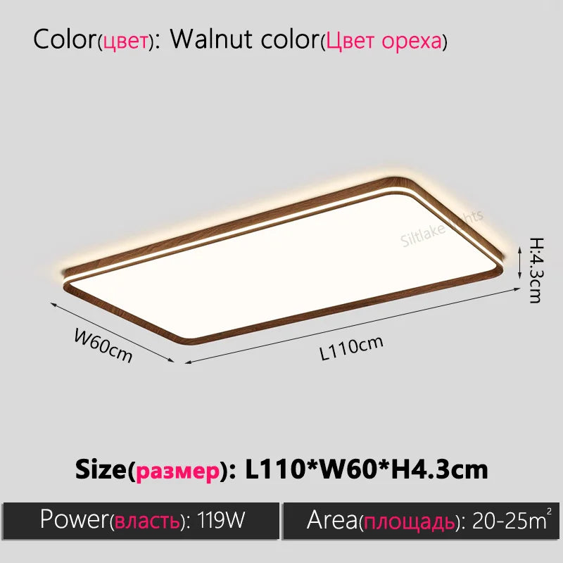 LED modern simple room light, high-end, ultra-thin