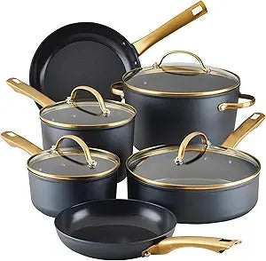 Farberware Forged Nonstick Cookware Set with Lids
