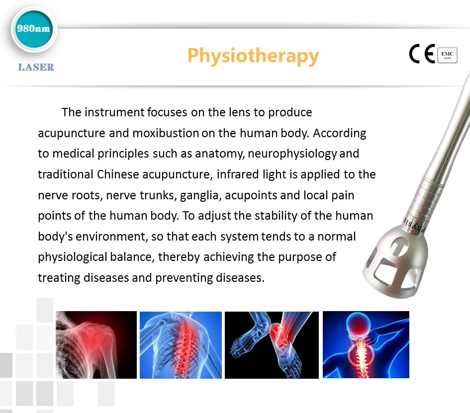 5 In 1 980nm Diode Laser, Nail Fungus, Spider Veins