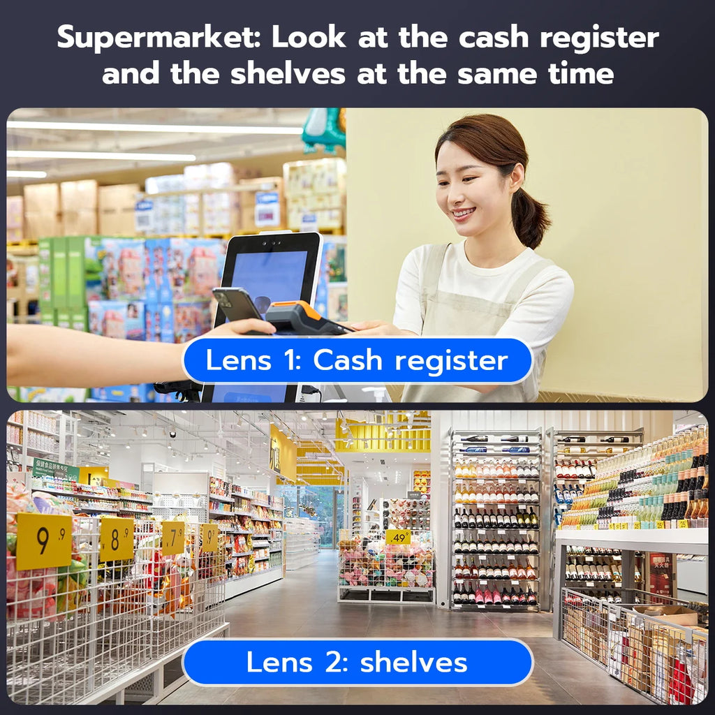 Home Security Camera, Auto Tracking, Audio