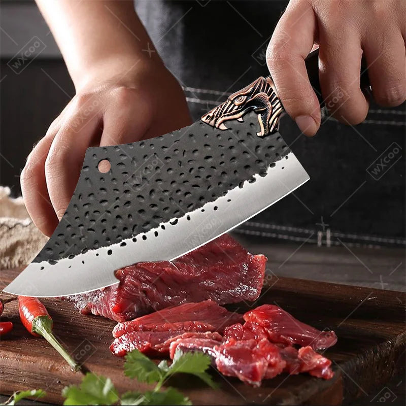 8PCS Professional Kitchen Chef Knife Set Stainless Steel