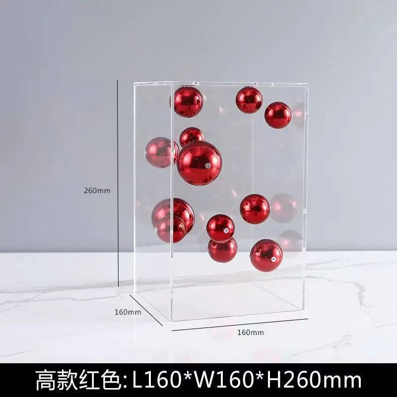 Acrylic Cover Sphere Decoration, Living Room Home Decor