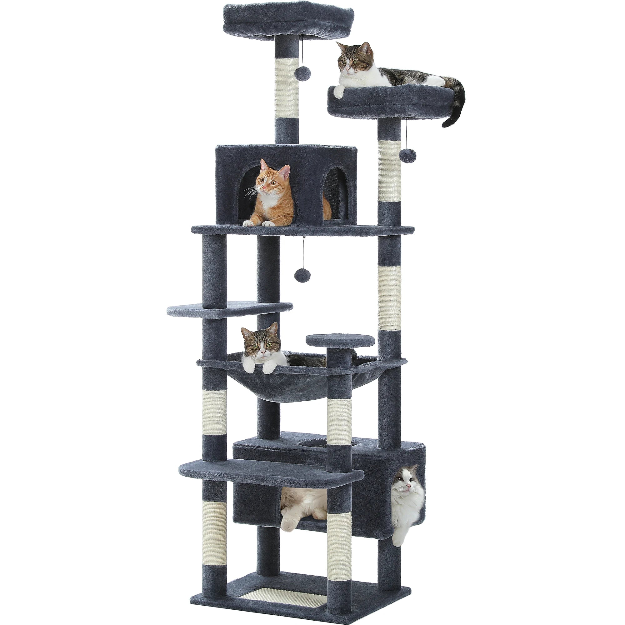 Large Cat Tree and Tower for Indoor Cats