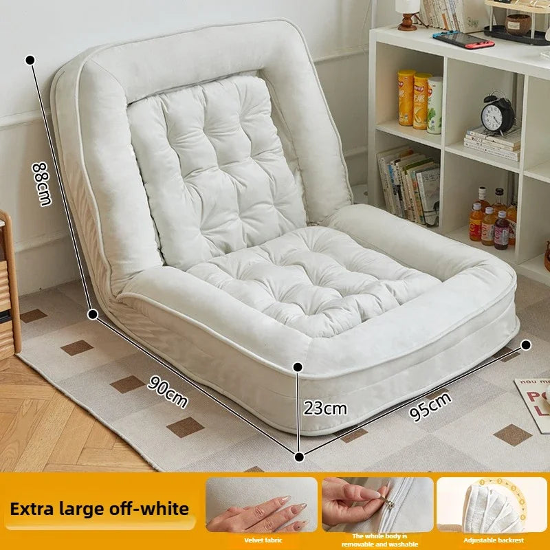 reclining and sleeping single bedroom small sofa