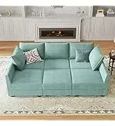 L Shaped Couch with Reversible Chaise.