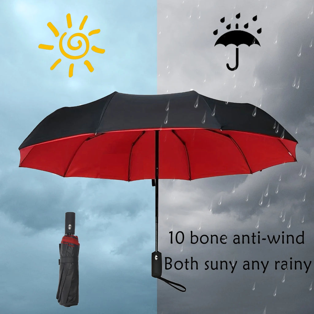 Extra Large, Triple Folding, Sunshade Umbrella