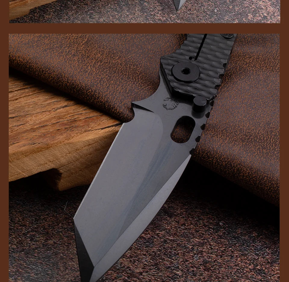 Titanium Handle, Folding Pocket Knife