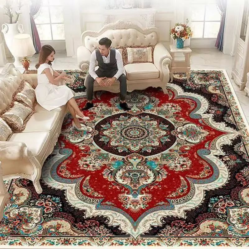 Living Room Retro Persian Large Area Rug