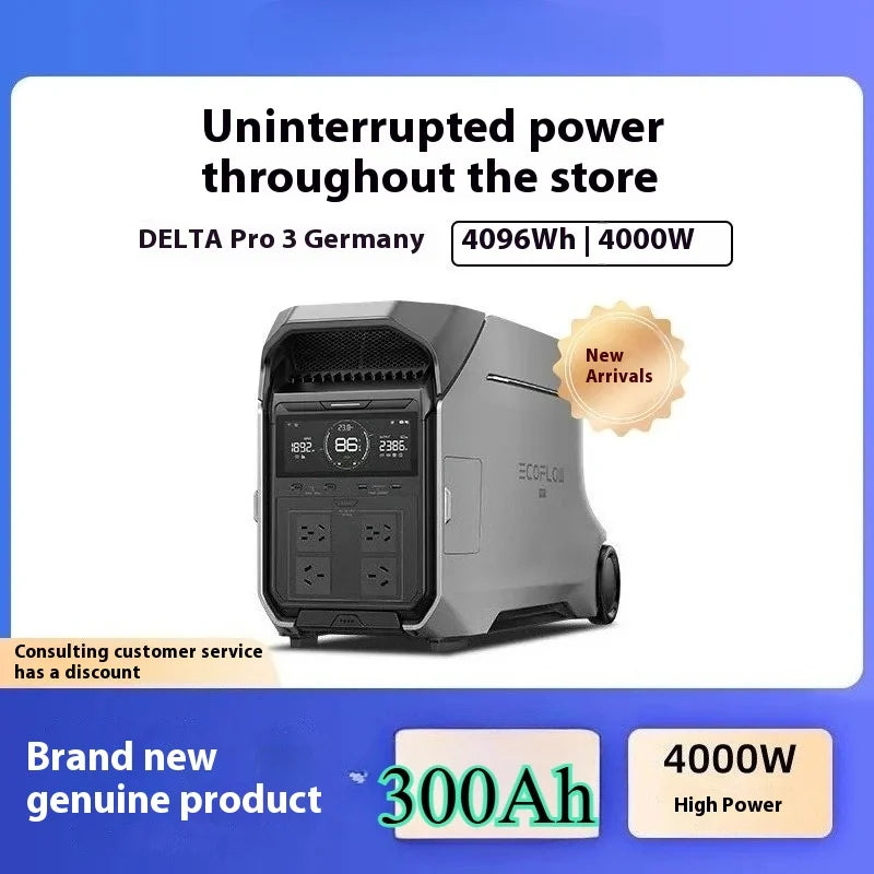 4000W, 220v, Emergency Portable Power Supply