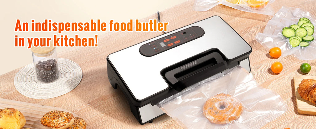 Vacuum Sealer Food Packaging Machine, 10pcs Vacuum bags