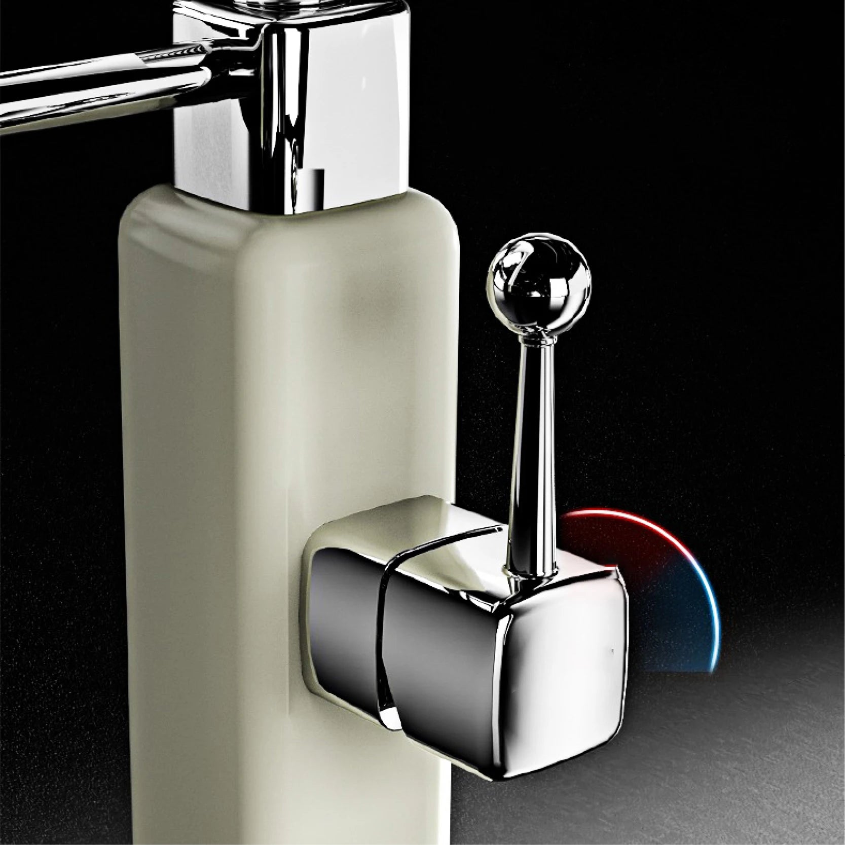 kitchen faucet with single handle, pull-out Spray