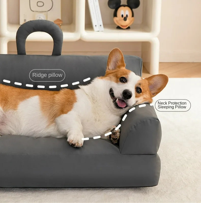 Removable, Washable Dog Bed, Medium, Small, Waterproof