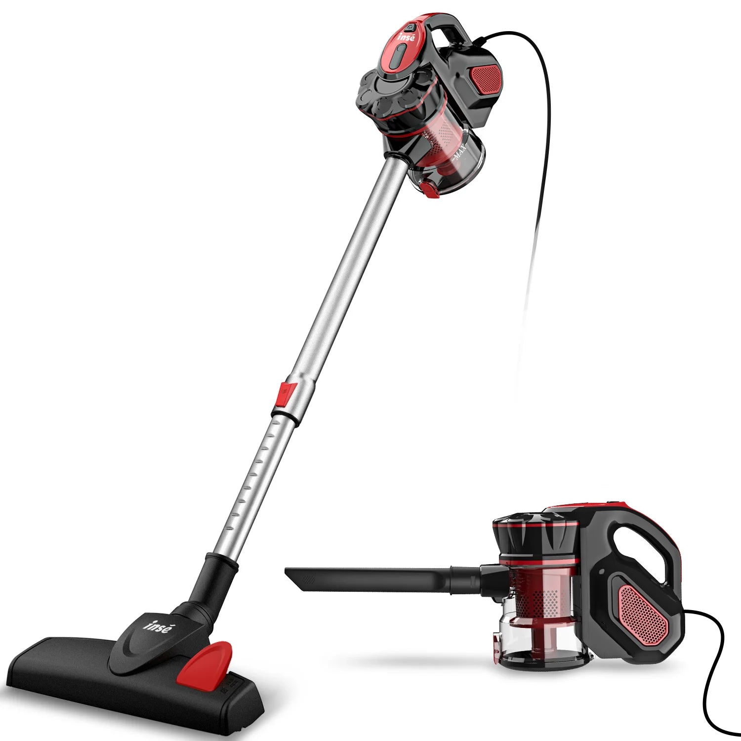 Vacuum Cleaner Corded Stick Handheld, Hard Floor