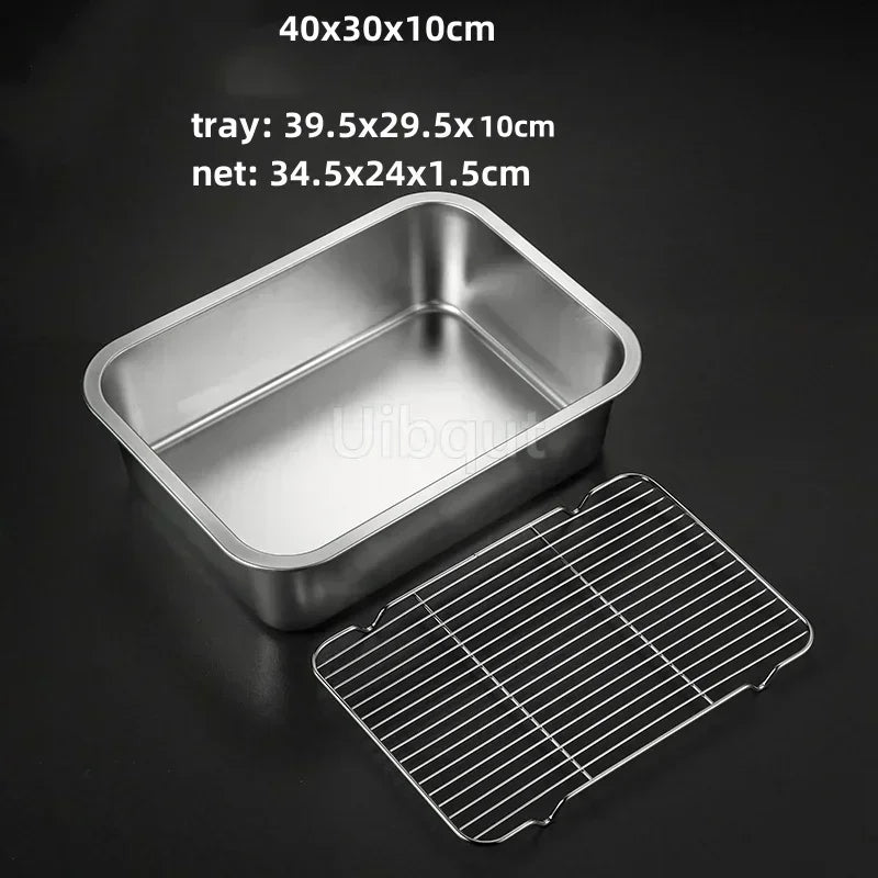 Stainless Steel Trays, Storage, Kitchen Containers, Lids