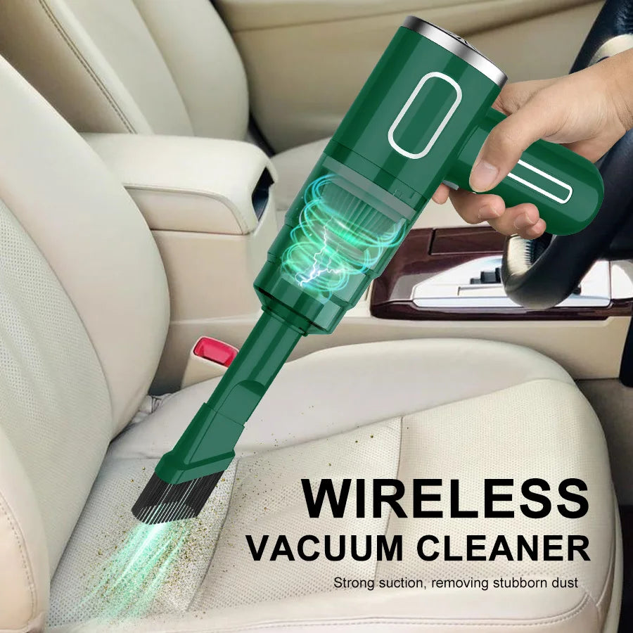 Portable Powerful Wireless Vacuum Mini Cleaning Machine