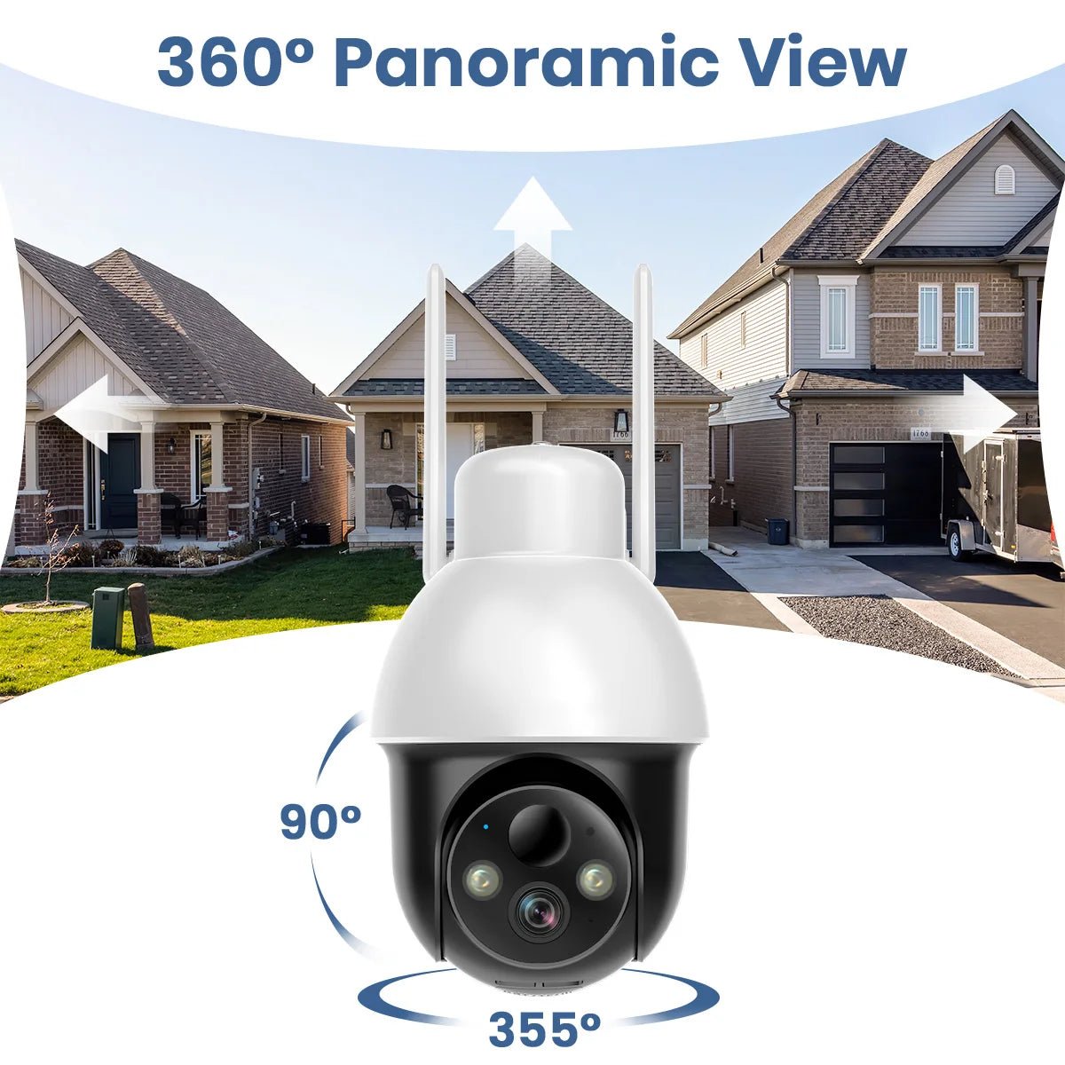 Solar Security Camera, WIFI, 2-Way Audio