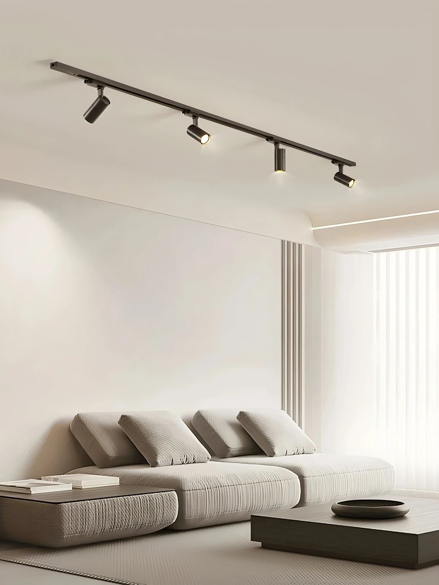 Surface mounted track lights, spotlights, LED, Hanging