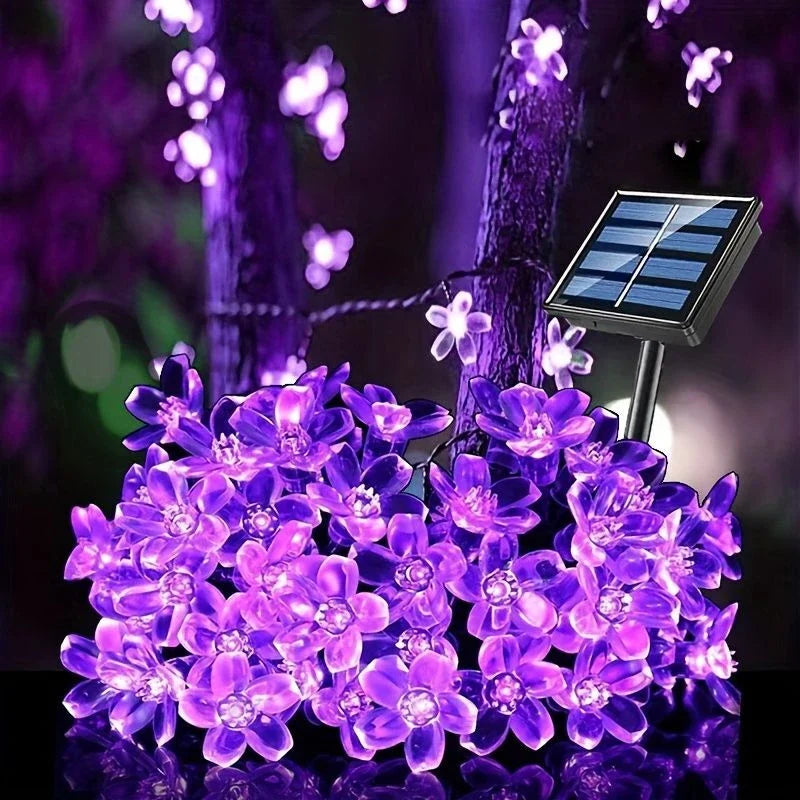 Solar LED Cherry Blossom Light String