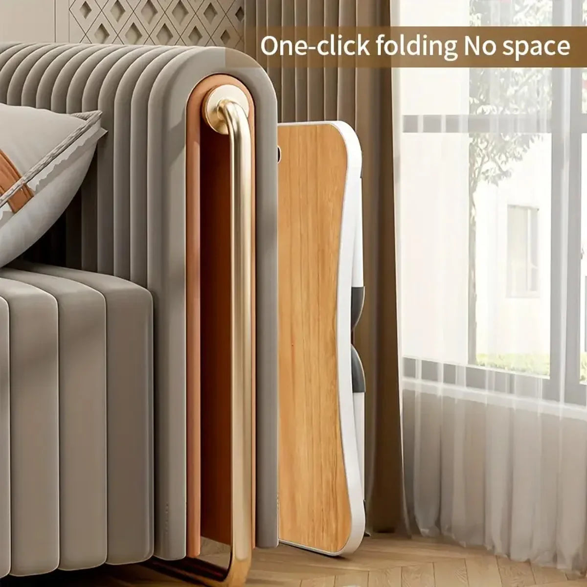 Laptop Desk, Light, Fan, Cup Holder, Tablet Slot