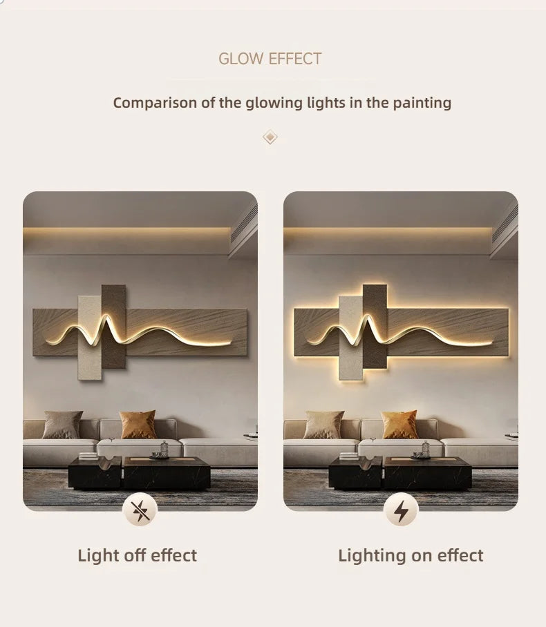 LED Decorative Background Mural Light