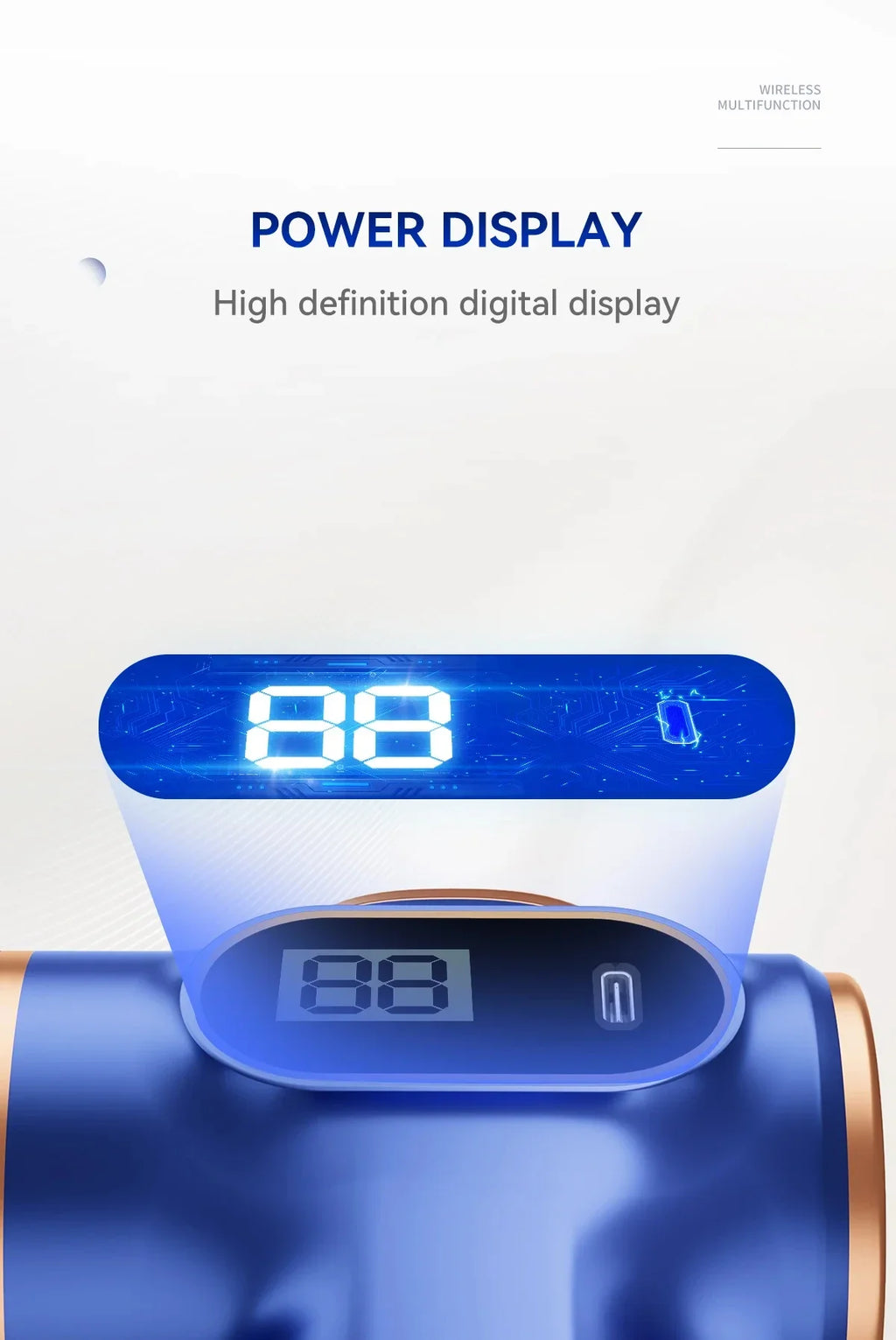 5 in1 Wireless Automobile Portable Vacuum Cleaner