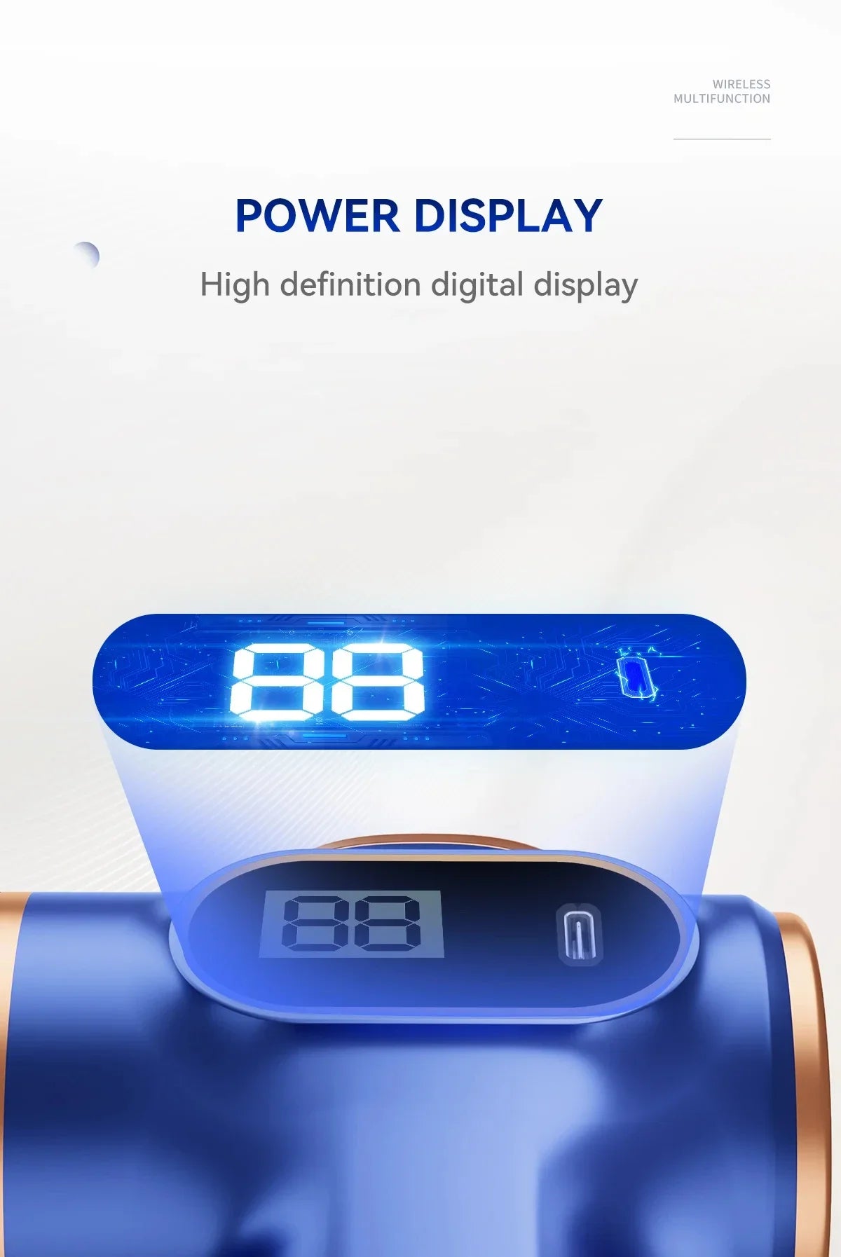 5 in1 Wireless Automobile Portable Vacuum Cleaner