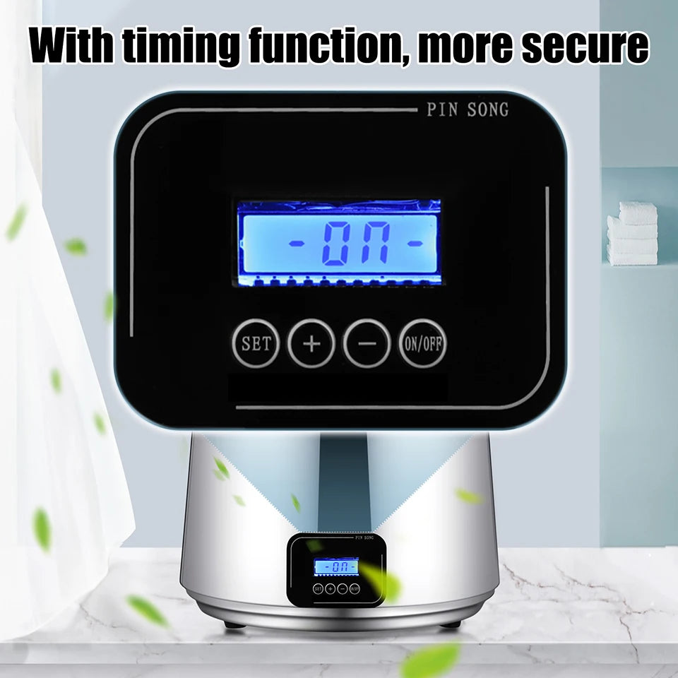 4L Water Distiller, Stainless Steel, Outlet Glass Container