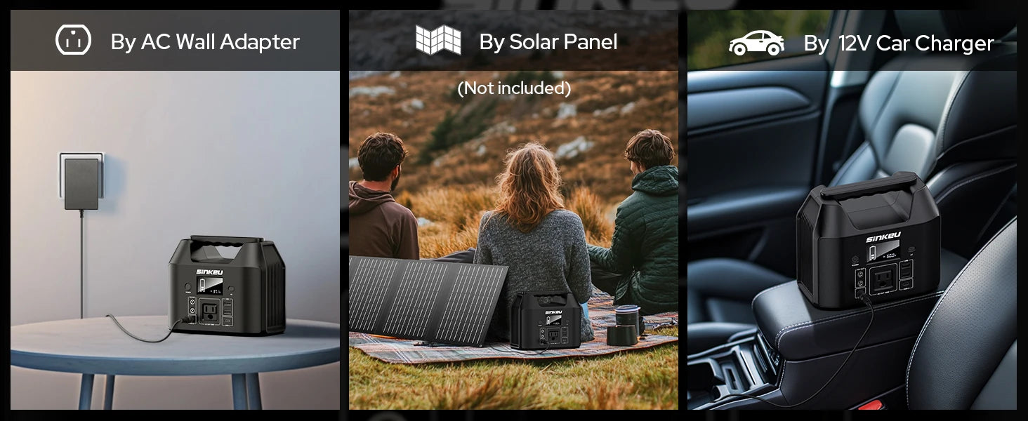 150W Power Bank with AC 110V, Camping/Home/RV