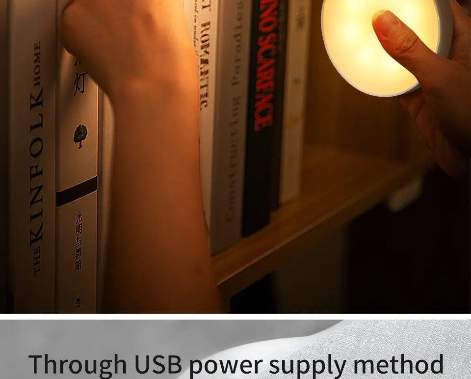 Rechargeable LED Lights Motion Sensor Night Light