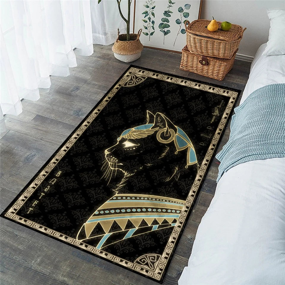 Egyptian Gods, rugs for living room, bedroom