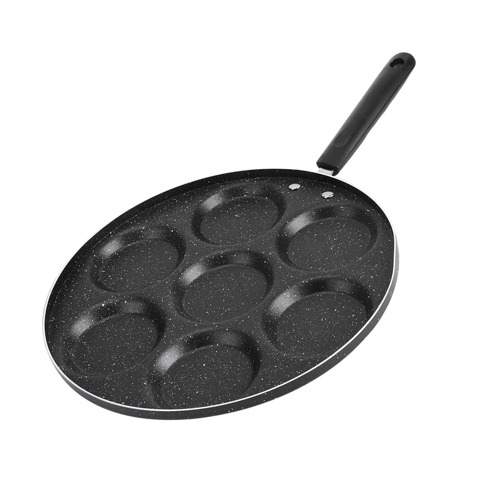 7 Holes Non-Stick Cooking Pan, burger mold