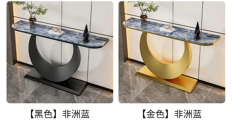 Modern Console Table Decor Hallway Luxury Design