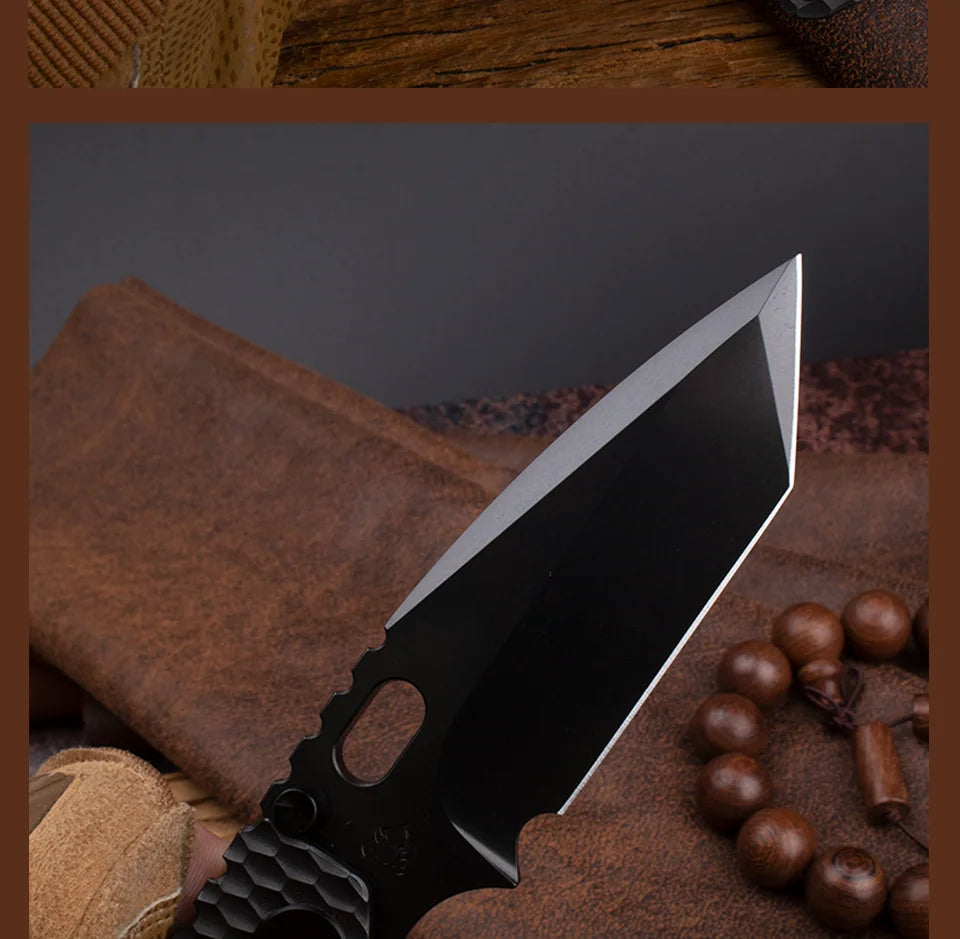 Titanium Handle, Folding Pocket Knife