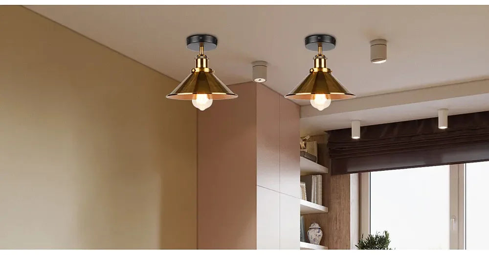 Ceiling Light vintage, Retro Loft ceiling