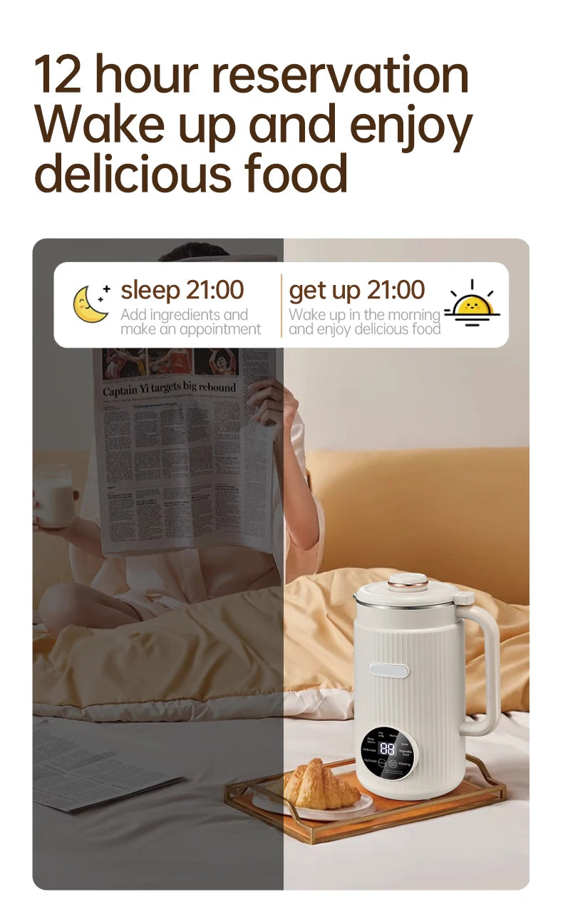 Blender with Heating Function Soybean Milk Maker