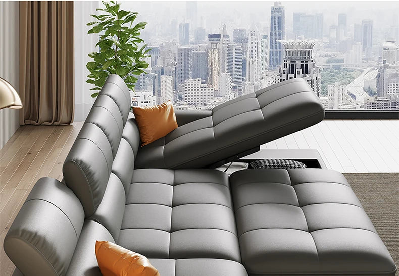 Fancy Sofas, Reclining Italian Sofa, Corner Storage