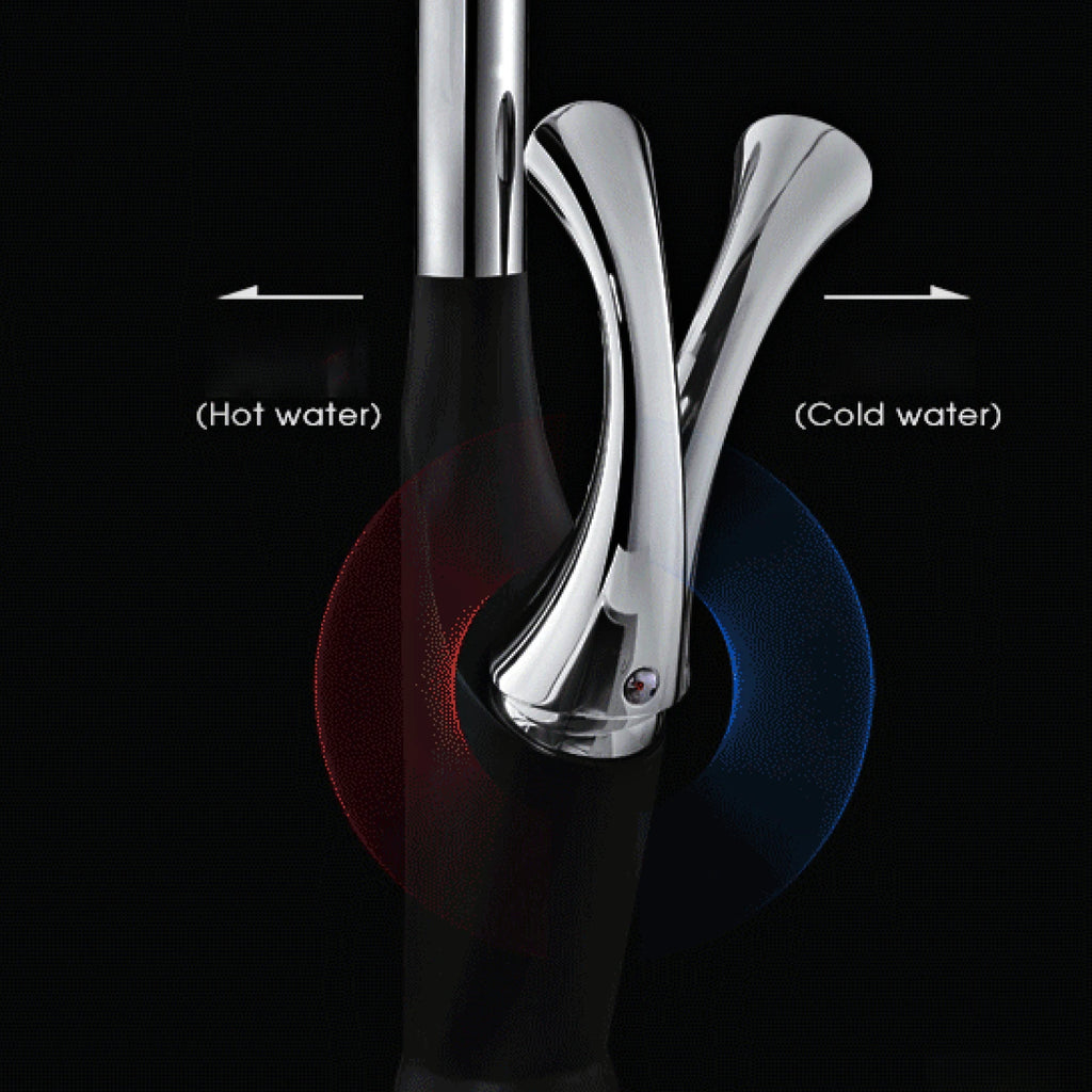 kitchen faucet, single handle, touch control, 3-function spray