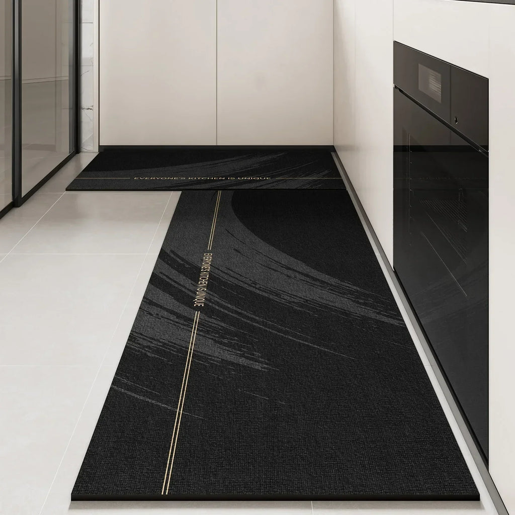 Kitchen Long Foot Mats, Non-slip, Oil-proof